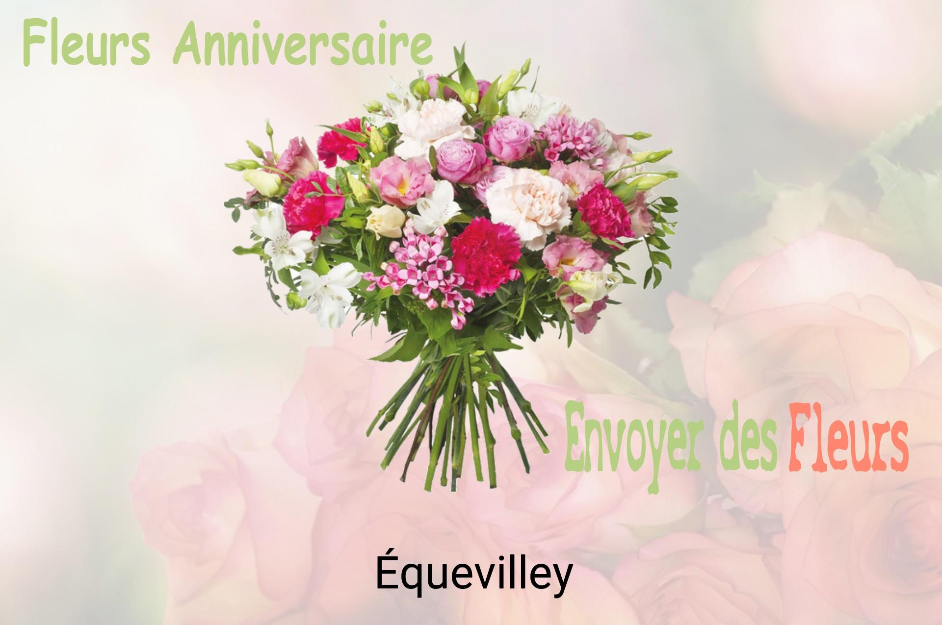 Bouquet de fleurs d’anniversaire livré à Équevilley